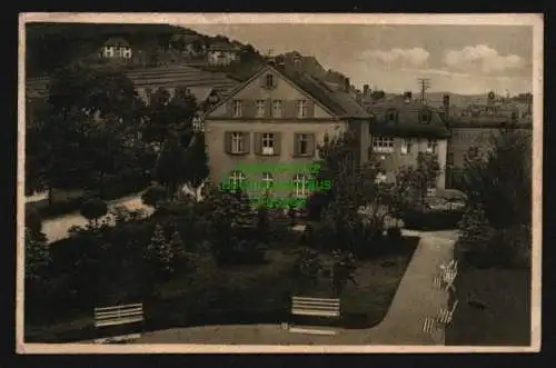 143426 Ansichtskarte Radiumbad Oberschlema Hotel Fremdenhof 1927