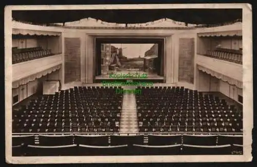 143441 AK Gesellschaftshaus Leuna Werke Theatersaal um 1935