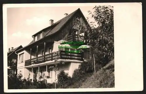 143626 Ansichtskarte Wildbad im Schwarzwald Haus Gehring 1958 Neue Steige 15