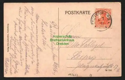 143622 AK Tautenburg Thür. 1917