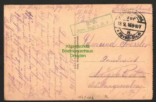 143106 Ansichtskarte Kaunas ????? Kowno 1916 Feldpost Eroberte Geschütze