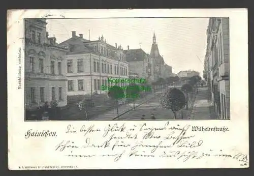 141203 AK Hainichen Wilhelmstraße 1899