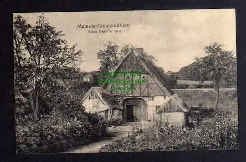 132116 AK Malente-Gremsmühlen Altes Bauernhaus 1918