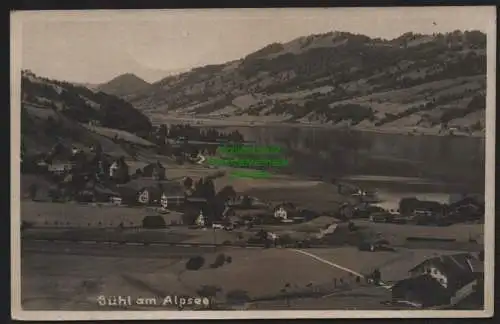 51941 Ansichtskarte Bühl am Alpsee Stadt Immenstadt im Allgäu 1920 Fotokarte