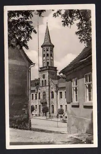 93194 AK Könnern Krs. Bernburg Saale 1956 Rathaus