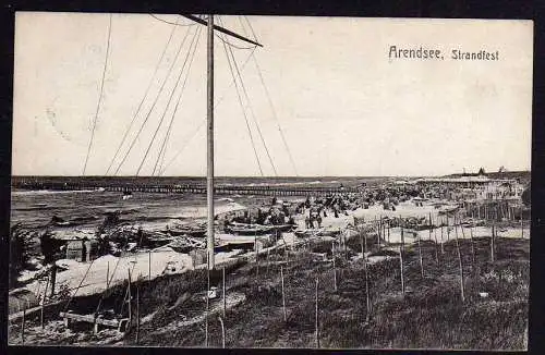 83204 AK Ostseebad Arendsee Strandfest 1909