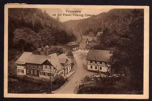 75835 AK Falkenstein an der Fränk. -Thüring. Grenze 1919