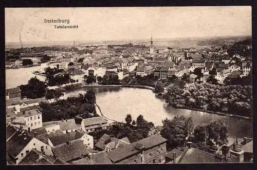 52509 AK Insterburg Ostpreußen Totale 1918 Tschernjachowsk