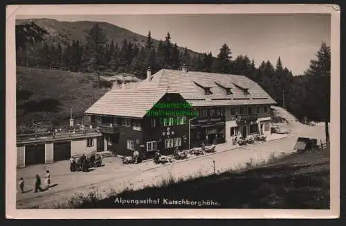 51938 AK Alpengasthof Katschberghöhe Kärnten Fotokarte 1955