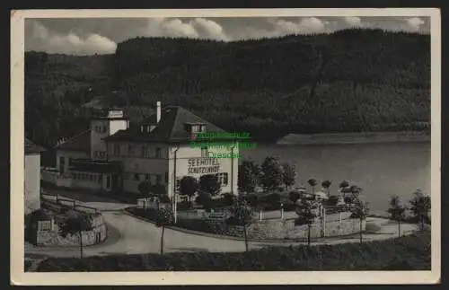 51961 AK Saalburg Saale Seehotel Schützenhof 1940