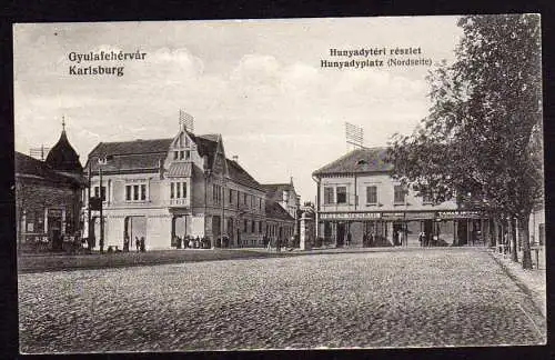 43392 AK Gyulafehervar Karlsburg 1917 Hunyadyplatz Nord