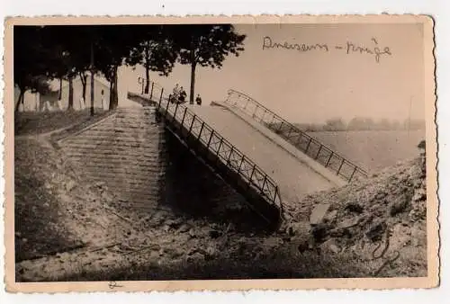 42559 AK Dreisam Brücke eingestürzt gesprengt ? Gleis