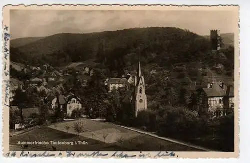 43053 AK Tautenburg i. Thüringen 1941 Sommerfrische