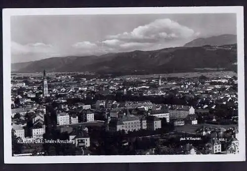 34074 AK Klagenfurth Kreuzberg ca. 1940, gelaufen Kärnten