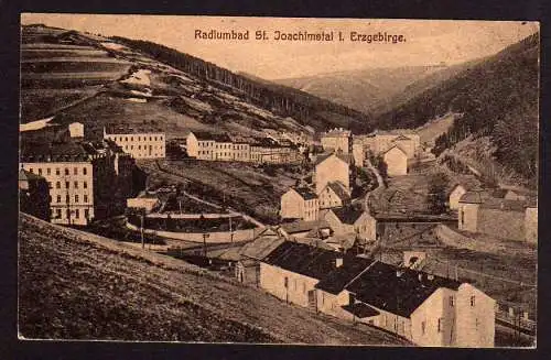 27501 AK Radiumbad St. Joachimstal Erzgebirge 1919