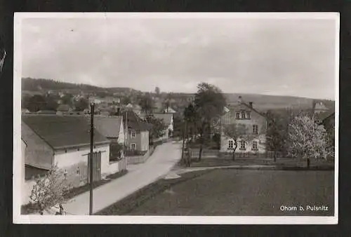 20953 AK Ohorn bei Pulsnitz Kreis Kamenz 1944, gelaufen   1944