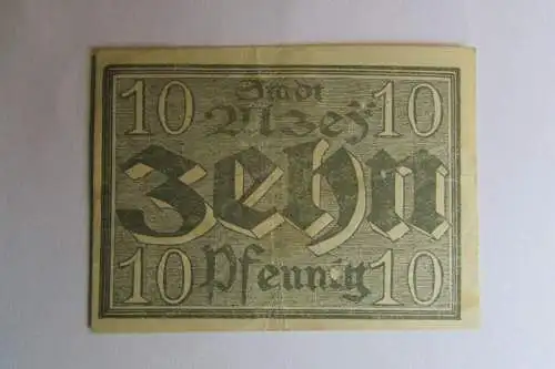 20764 Notgeld Stadt Alzey 10 Pfennig 1921