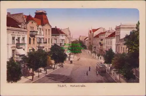 171934 AK Tilsit Ostpreußen Hohes Tor um 1910