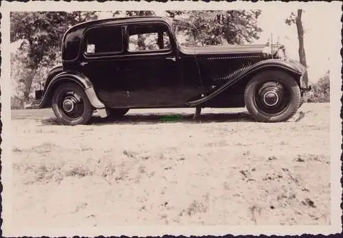 161739 AK Foto Auto um 1940 Oldtimer