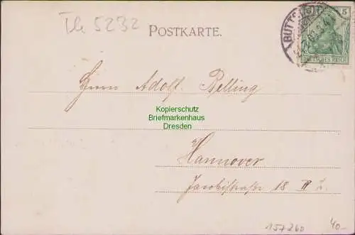 157260 Ansichtskarte Buttstädt 1903 Rechnungsamt Kirchstraße