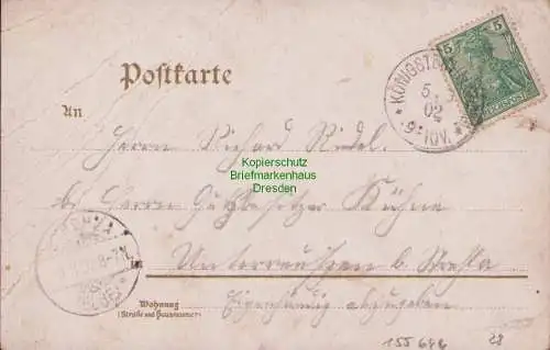 155644 AK Regimentskarte 177 Deutsche Compagnie Postkarte Steinbach & Strache