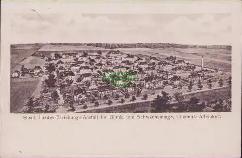 152772 AK Chemnitz Altendorf 1925 Staatl. Landes Erziehungs Anstalt für Blinde u