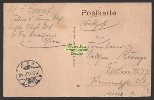 152168 AK Tilsit Sowetsk Ostpreußen 1915 Deutsche Straße Warenhaus Bredies