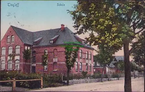 152343 AK Tinglev Sogn Tingleff Syddanmark Dänemark Schule 1911