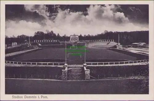 152374 AK Demmin i. Pom. Stadion 1938