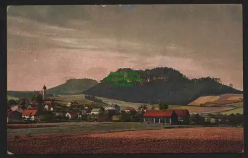 149545 AK Papstdorf Lichtenhain 1919 Künstlerkarte Sächsische Schweiz