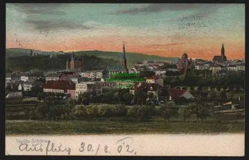 149640 AK Teplitz-Schönau 1902 Teplice