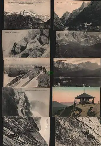 149576 10 AK Eibsee Zugspitze um 1910