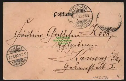 149582 AK Übungsplatz Zeithain 1900 Infanterie Schiessplatz Haidehäuser