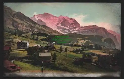 149569 AK Wengen mit Jungfrau um 1910