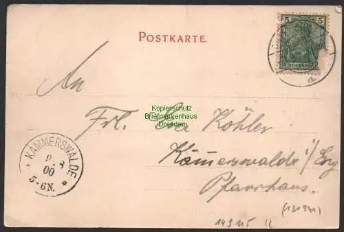 149115 AK Bienenmühle i. Erzgeb. Bahnhof Waldweg nach Rechenberg 1900