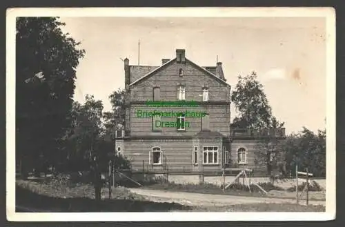 146008 AK Krzeszow Grüssau um 1930 Fotokarte markanntes Wohnhaus