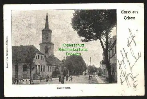 143037 AK Teltow Breite Straße 1901