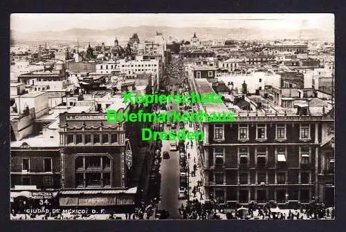 119320 Ansichtskarte Mexiko City La Ciudad De Mexico Fotokarte um 1930