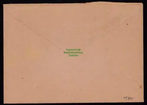 B18375 Brief Lychen 1950   Behördenpost