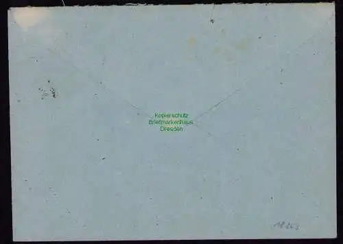 B18363 Brief Gadebusch 1950  SST 725 Jahrfeier Geschäftspost