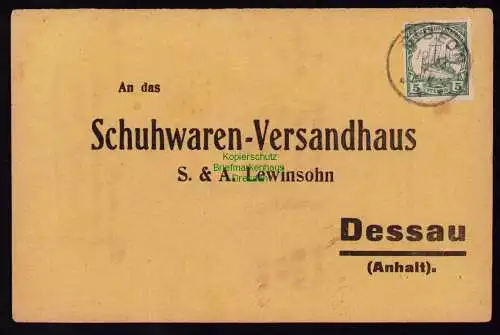 B18544 DSW Deutsch Südwestafrika Gibeon 1911 Windhuk Kath. Mission  Dessau