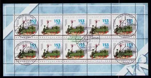 B18903 Deutschland 2002 Mi. 2260 - 2264 Jugend Kinderspielzeug Zehnerbogen gem