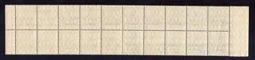 B2199 Deutsche Post in Marokko 20x 35 ** postfrisch Bogenteil Mi. 360.-
