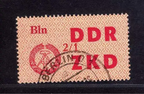 B3165 DDR ZKD C31 I Bln echt gestempelt