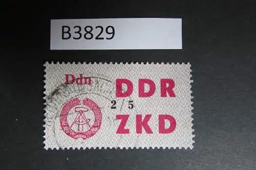 B3829 DDR ZKD C 48 V Ddn 2/5 Dresden echt gestempelt Heidenau Sachs.