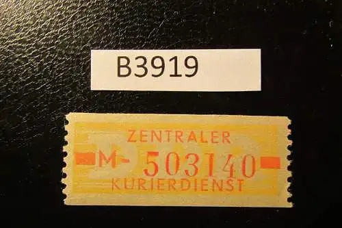 B3919 DDR ZKD B 18 I M ** ND postfrisch