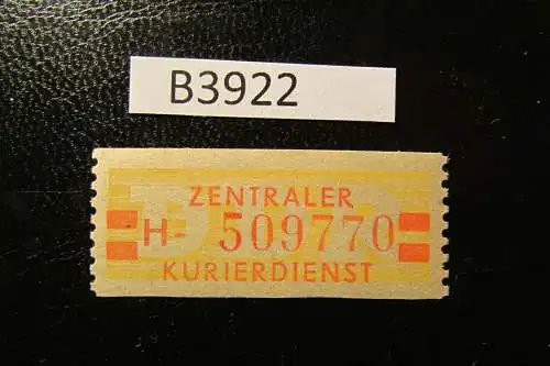 B3922 DDR ZKD B 19 I H ** ND postfrisch