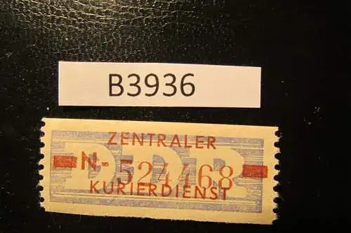 B3936 DDR ZKD B 20 N ** ND postfrisch