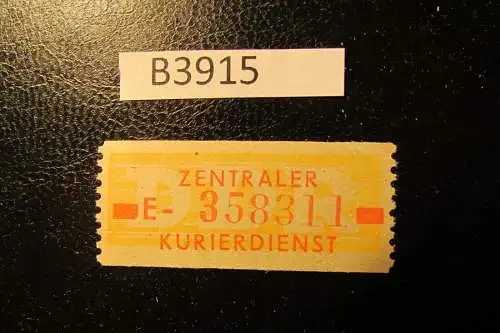 B3915 DDR ZKD B 18 I E ** ND postfrisch