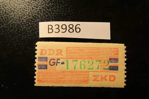 B3986 DDR ZKD B 27 GF ** Original postfrisch